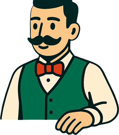 remove the cards and the other things make left just croupier