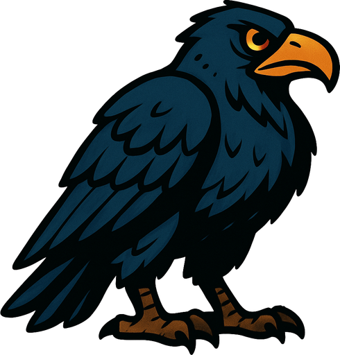 2d bird giant.
In-Game asset.  2d.  High contrast.  No shadows
