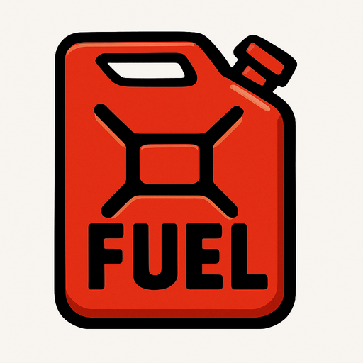 fuel.
In-Game asset.  2d.  High contrast.  No shadows