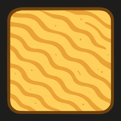 sand tile on top viewing.
In-Game asset.  2d.  High contrast.  No shadows