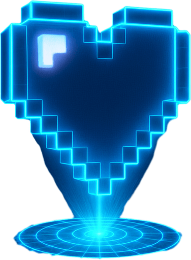 Neon cyberpunk glowing 3D 🩷 hologram projection light futuristic