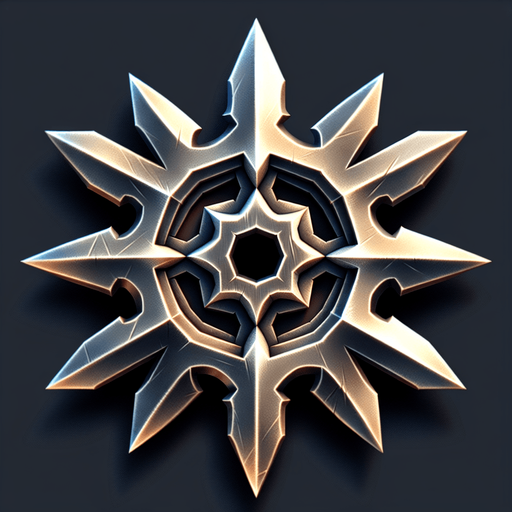 top down view, shuriken game sprite
no background