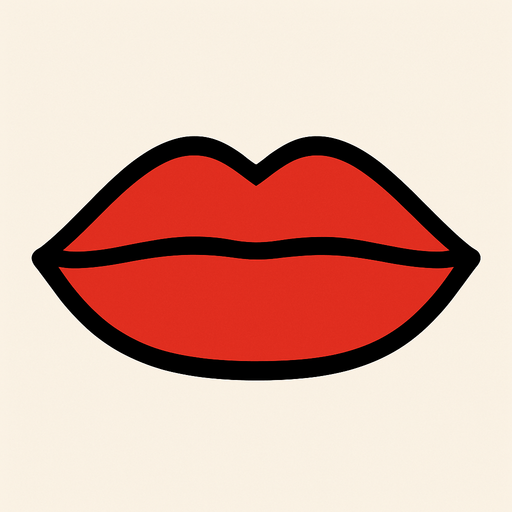 make a straight closed mouth.
In-Game asset.  2d.  High contrast.  No shadows