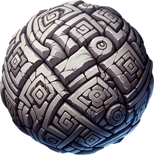taş resmi.
Single Game Texture. In-Game asset. 2d. Blank background. High contrast. No shadows.