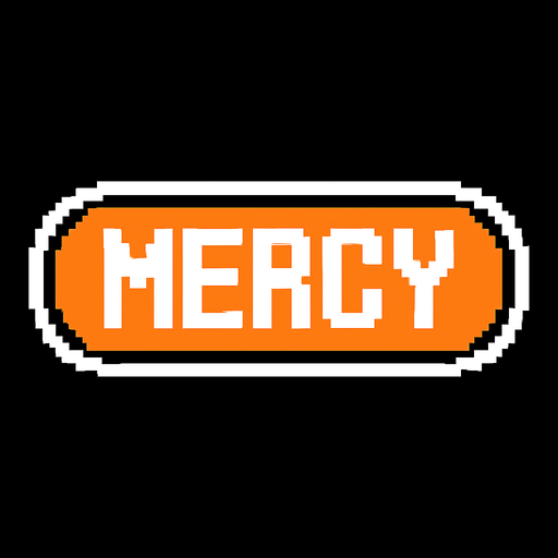 make it undertale mercy button.
In-Game asset.  2d.  High contrast.  No shadows