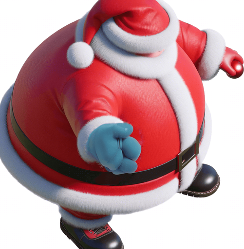 hand holding a snowball