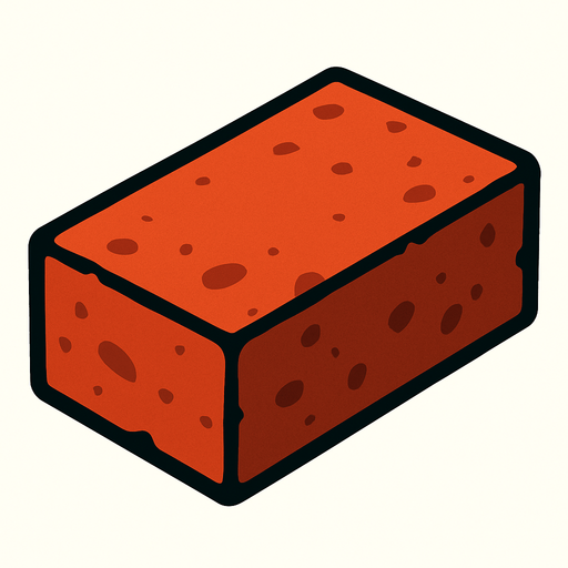 Brick.
In-Game asset.  2d.  High contrast.  No shadows
