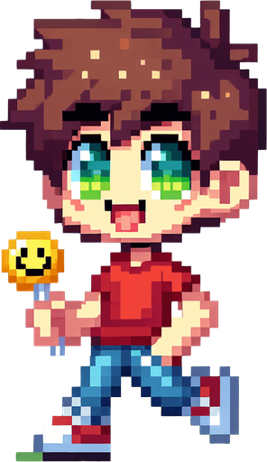 Pixel Art Boy