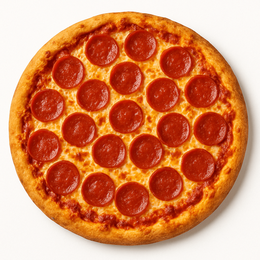 Pizza - Gerçekçi - Yazısız.
In-Game asset.  2d.  High contrast.  No shadows