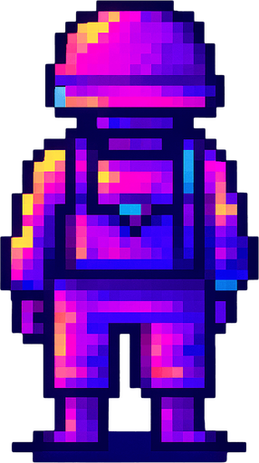 Agrégale color estilo retro y neon