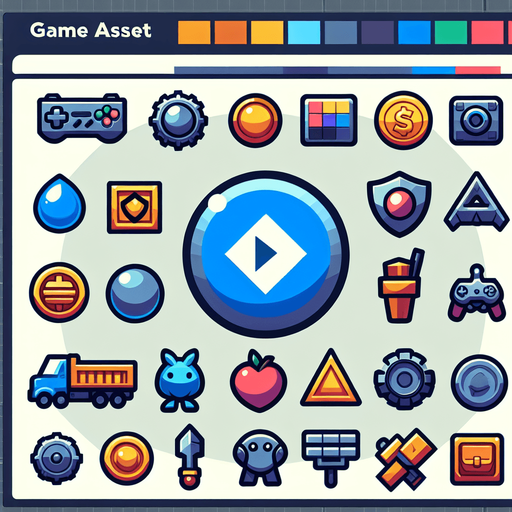 warning asset.
Single Game Texture.  In-Game asset.  2d.  Blank background.  High contrast.  No shadows