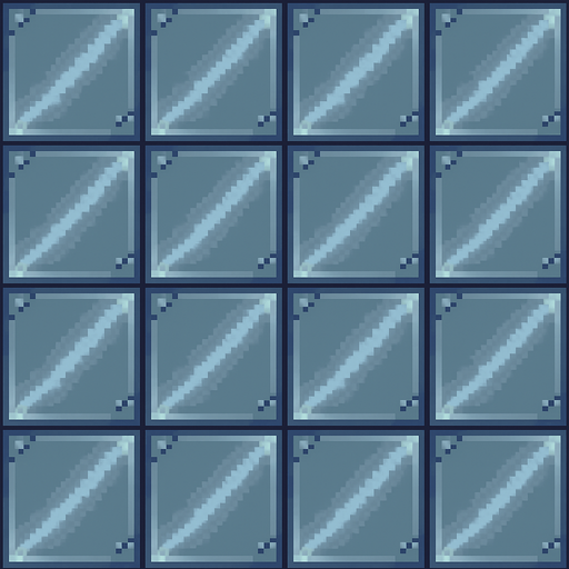 Pixel art polished steel tile floor, medium blue grey, repeating.
In-Game asset.  2d.  High contrast.  No shadows