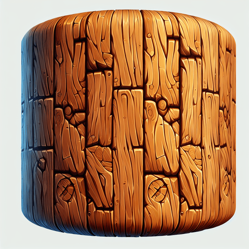 Wood texture
Single Game Texture. In-Game asset. 2d. Blank background. High contrast. No shadows.