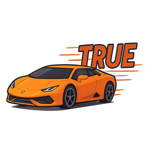 Bir lamborghini Ve ucundaki şeylerse giderkenki rüzgar ve True Yazıyor
. No background. Transparent background. Blank background. No shadows. 2d. In-Game asset. flat