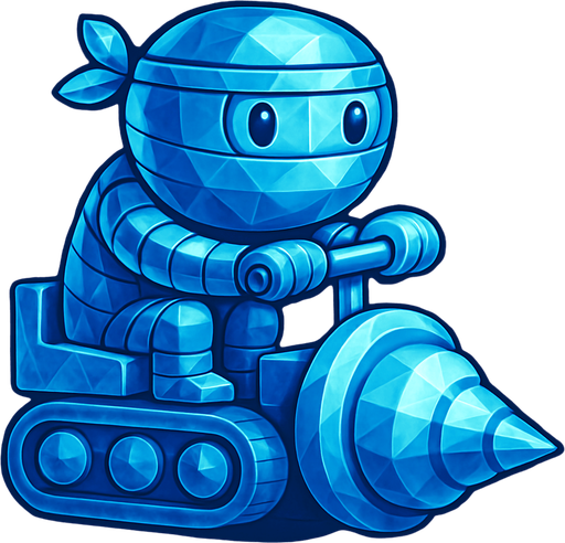 Same ninja character, with diamond color