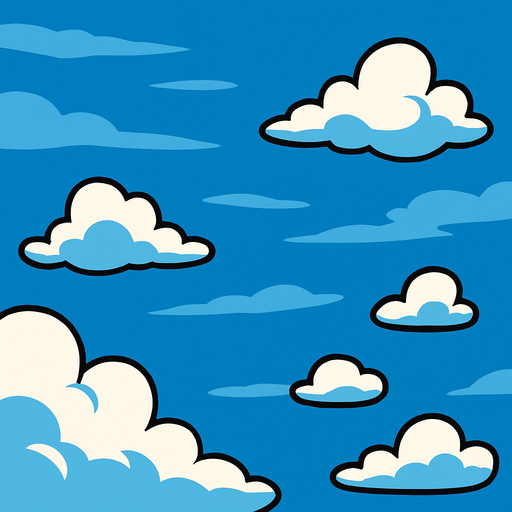 sky.
In-Game asset.  2d.  High contrast.  No shadows