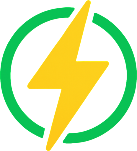 Icono de energia.
In-Game asset.  2d.  High contrast.  No shadows
