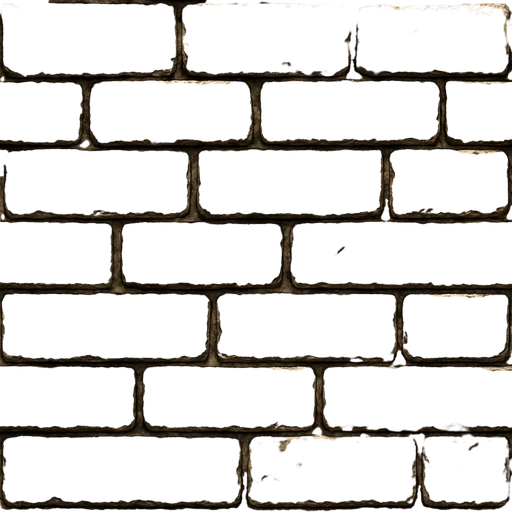 Gercekci duvar.
In-Game asset.  2d.  High contrast.  No shadows