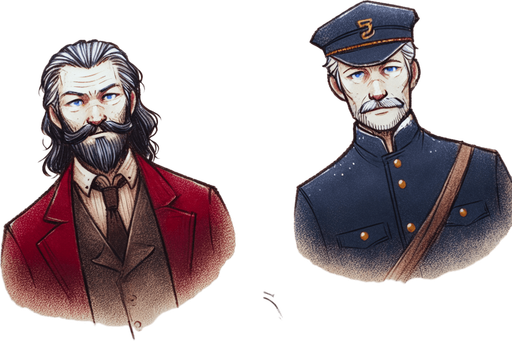 a pergament with Klaus and Jesper from the movie Klaus. There is the text: "A true selfless act always sparks another. -Klaus"