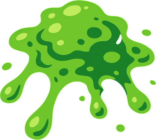 snot.
In-Game asset.  2d.  High contrast.  No shadows