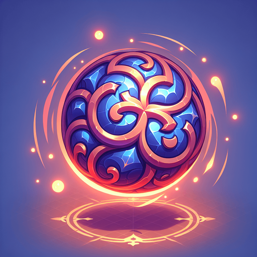 sehirli bir top pileart saldirmak icin top seklinde.
Single Game Texture.  In-Game asset.  2d.  Blank background.  High contrast.  No shadows