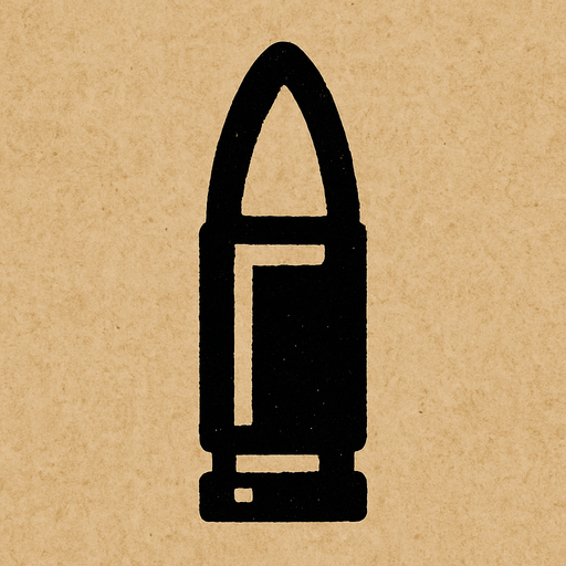 Make me a enemy bullet for RDR2.
In-Game asset.  2d.  High contrast.  No shadows