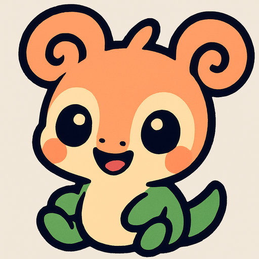 Generate a smaller younger version of this character