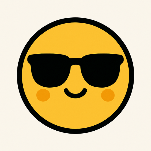 crea ua pelotita kawai dorada simple y con lentes oscuros.
In-Game asset.  2d.  High contrast.  No shadows