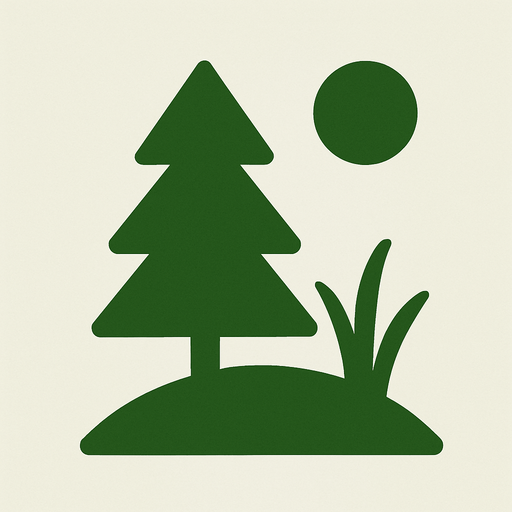 Minimalist nature icon.
In-Game asset.  2d.  High contrast.  No shadows