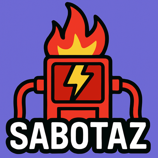 sabotaz  among us.
In-Game asset.  2d.  High contrast.  No shadows