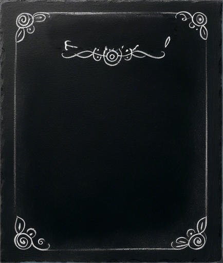 Title "ELIXIR" handwritten  using chalk