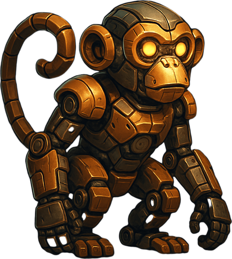 robot monkey.
In-Game asset