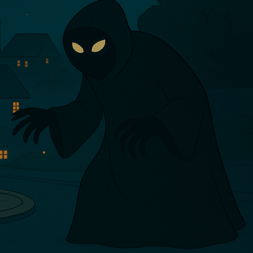 Make robe hang lower so you can't see it's feet