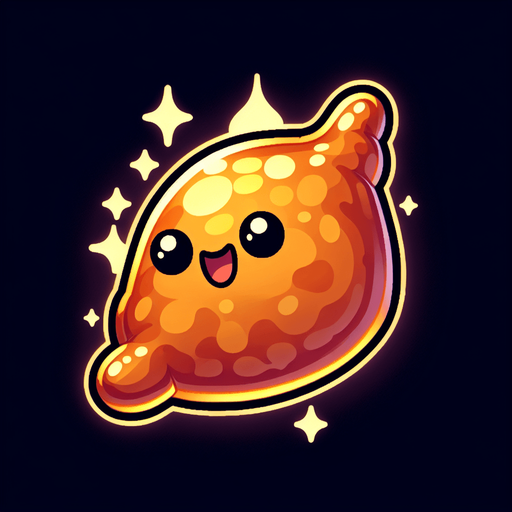 Create a cute and shiny 2D samosa with a golden-brown crispy texture. It should have a smiley face and a slight glow, making it look collectible and delicious. The art style should be cartoonish and exaggerated for a fun game..
Single Game Texture.  In-Game asset.  2d.  Blank background.  High contrast.  No shadows