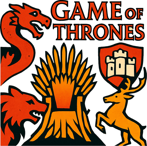game of thrones hakkında foto yap.
In-Game asset.  2d.  High contrast.  No shadows
