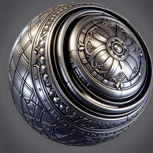 Metal.
Single Game Texture.  In-Game asset.  2d.  Blank background.  High contrast.  No shadows