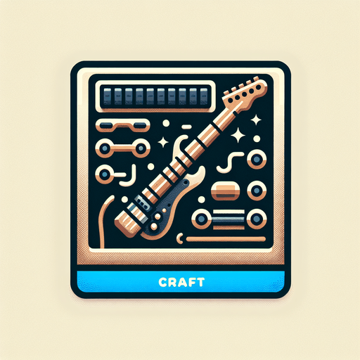Whammy bar.
Single Game Texture.  In-Game asset.  2d.  Blank background.  High contrast.  No shadows