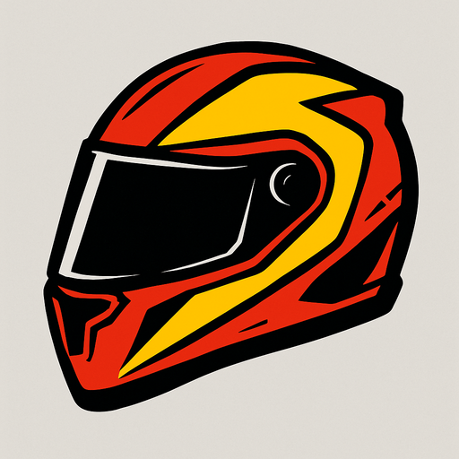 biker helmet.
In-Game asset.  2d.  High contrast.  No shadows