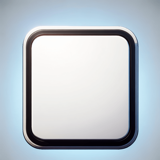White rectangle, curved corners. Small black border. Simple, modern. Aspect ratio 1550 * 2500..
Single Game Texture. In-Game asset. 2d. Blank background. High contrast. No shadows.