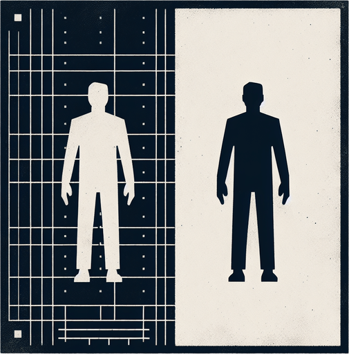 Man.
Single Game Texture. In-Game asset. 2d. Blank background. High contrast. No shadows.