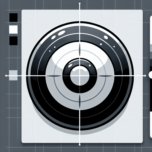 Simple circular click target, showing where the hero needs to walk to. Grayscale. No shadows
Single Game Texture. In-Game asset. 2d. Blank background. High contrast. No shadows.