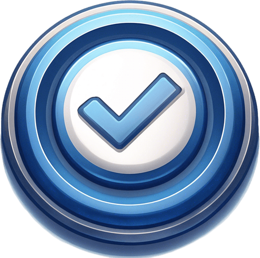 Replace the checkmark symbol with a question mark, please.