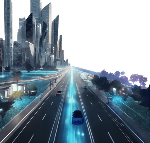 create a front facing road