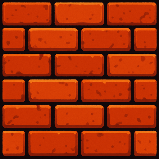 Brick texture.
In-Game asset.  High contrast.  No shadows