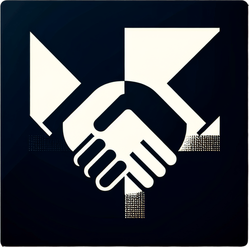 handshake.
Single Game Texture. In-Game asset. 2d. Blank background. High contrast. No shadows.