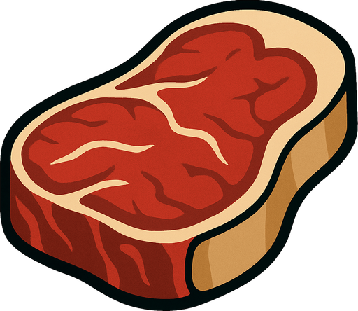 Sirloin.
In-Game asset.  2d.  High contrast.  No shadows
