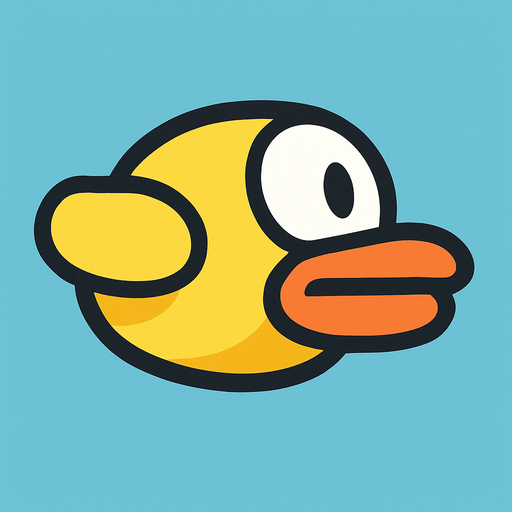 Make bird same like flappy bird.
In-Game asset.  2d.  No shadows