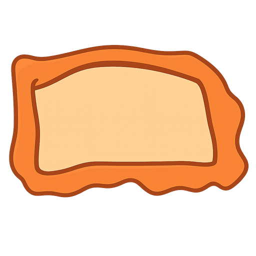 Boş renkli düğme. No background. Transparent background. Blank background. No shadows. 2d. In-Game asset. flat