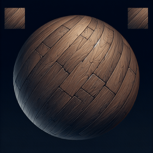 dark wooden floor.
Single Game Texture. In-Game asset. 2d. Blank background. High contrast. No shadows.