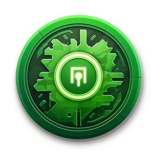 Round powerup. Green health icon
Single Game Texture. In-Game asset. 2d. Pixelart. White background. Blank background. Low detail. High contrast.